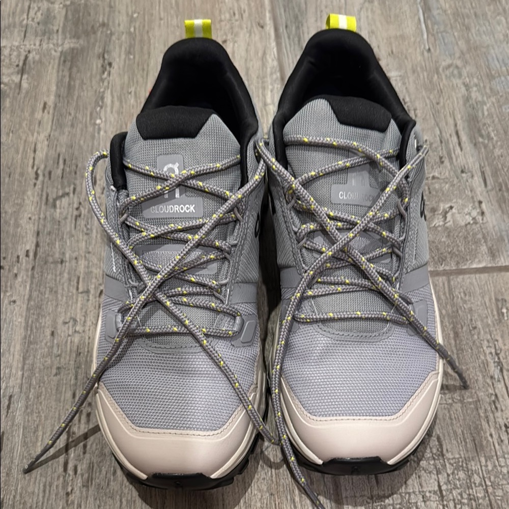 On Running Cloudrock Women’s Gray Hiking Shoes